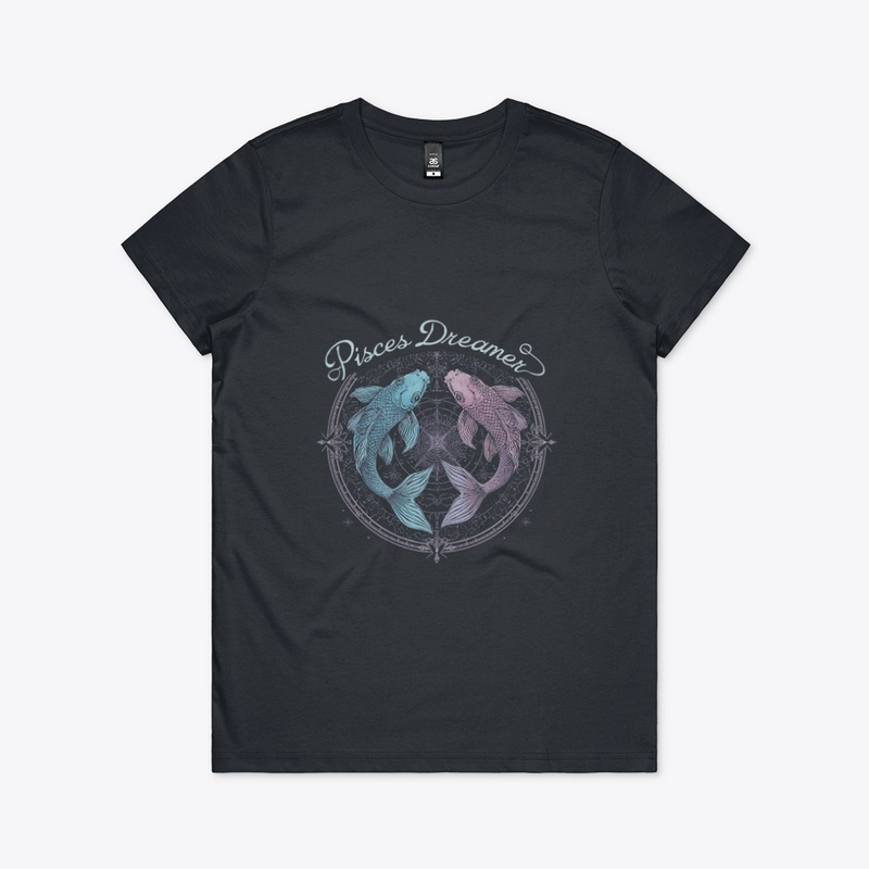 Pisces Dreamer Zodiac design