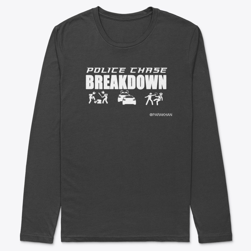 OFFICIAL POLICE CHASE BREAKDOWN WEAR