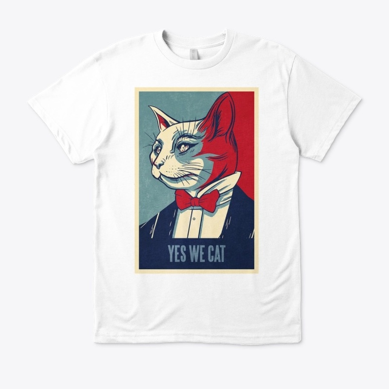 yes we cat t-shirt design