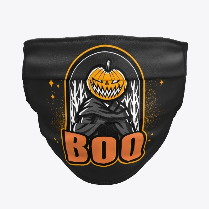 Halloween Face Mask (Pumpkin Man #3)