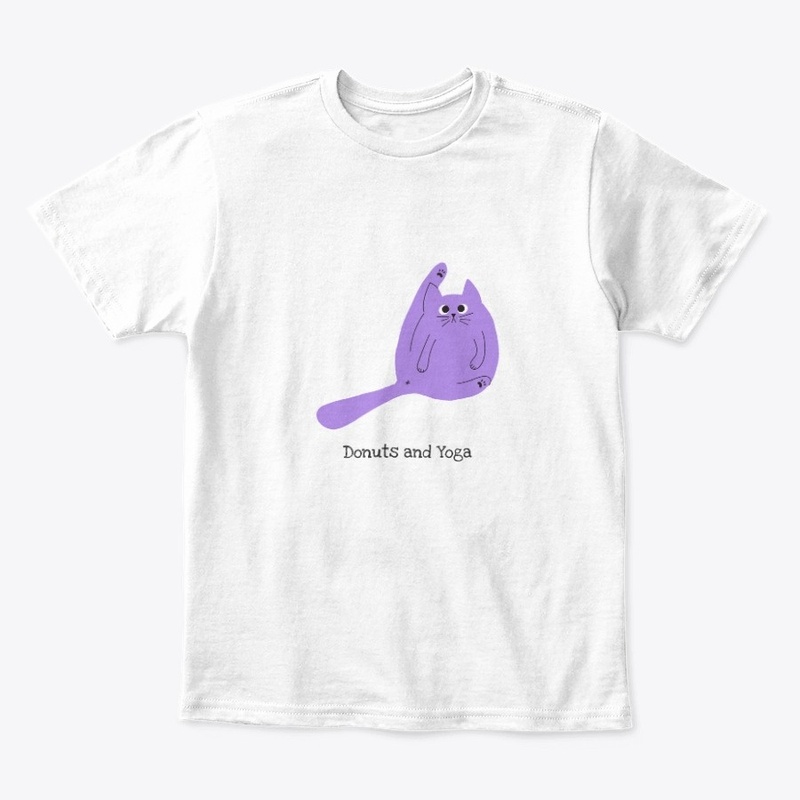 Donuts and yoga cat