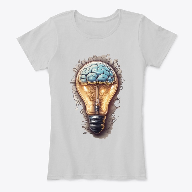 Bulb Brain Print Products