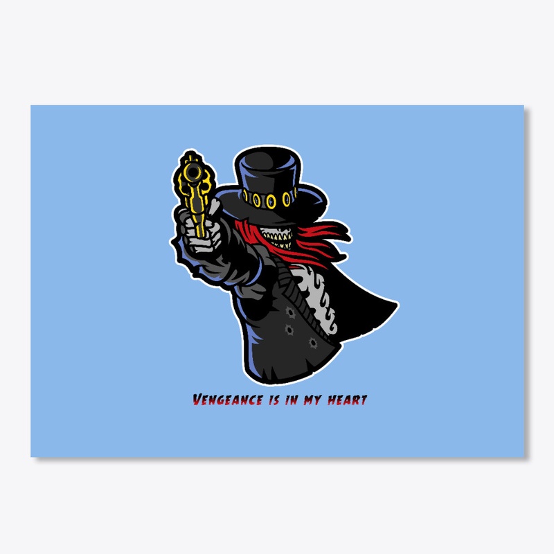 Gaming Skull - Vengeance is in my heart