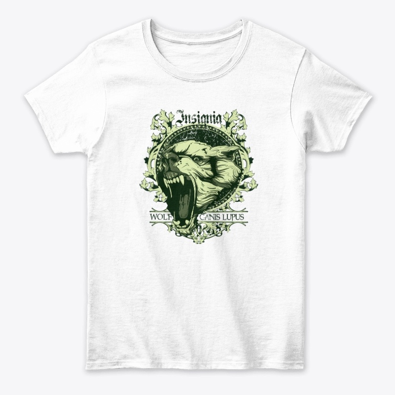 Craze Uk | Insignia Wolf Canis Lupas Tee