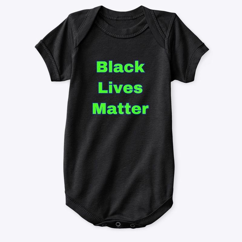 Black Lives Matter - Lime & Blue
