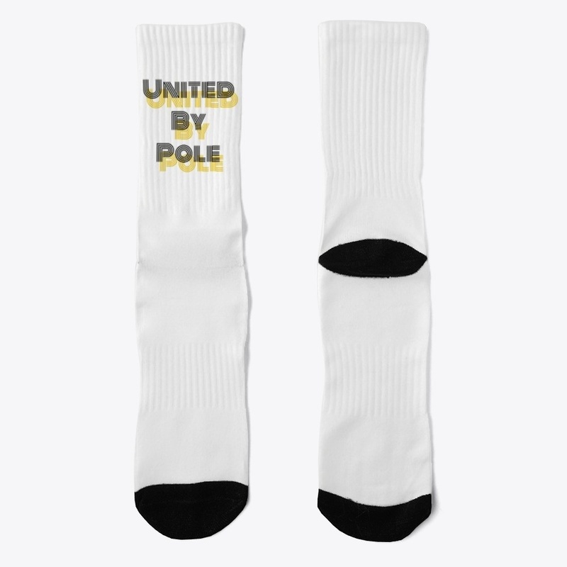 United By Pole Shadow Text