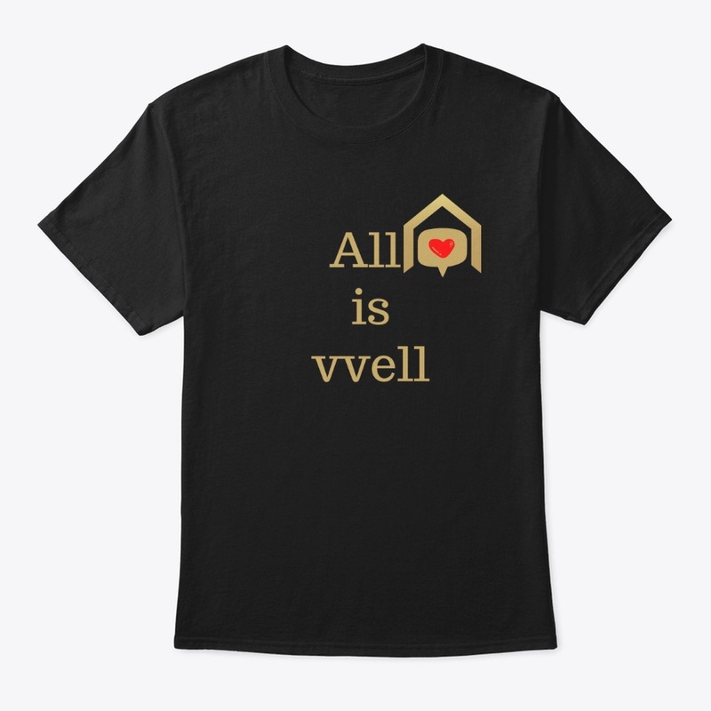 'All is Well' pretty simple design
