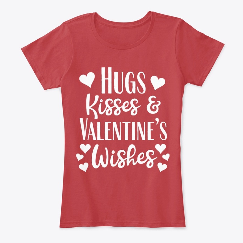 Hugs Kisses and Valentine's Wishes