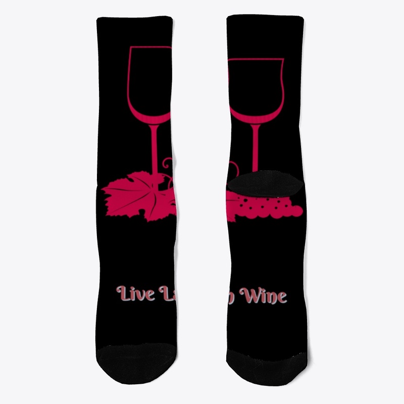 Live Laugh Wine apparel