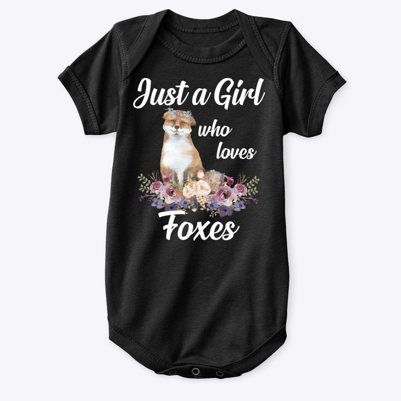 Girl Loves Foxes Flower Style