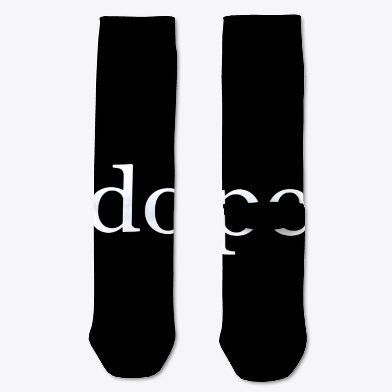 Dope Written in White on a Black