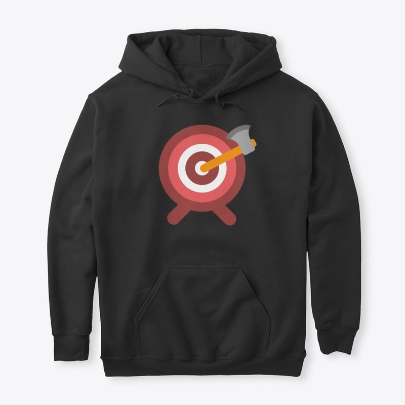Opposite Bullseye - Axe Throwing Humor