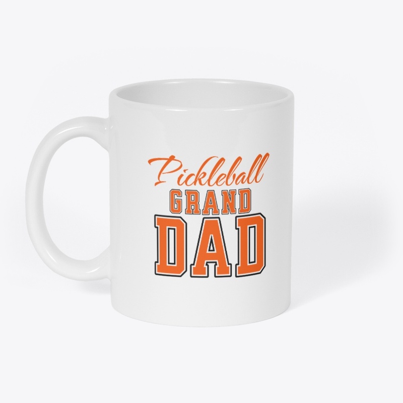 Pickleball Grand Dad in Orange