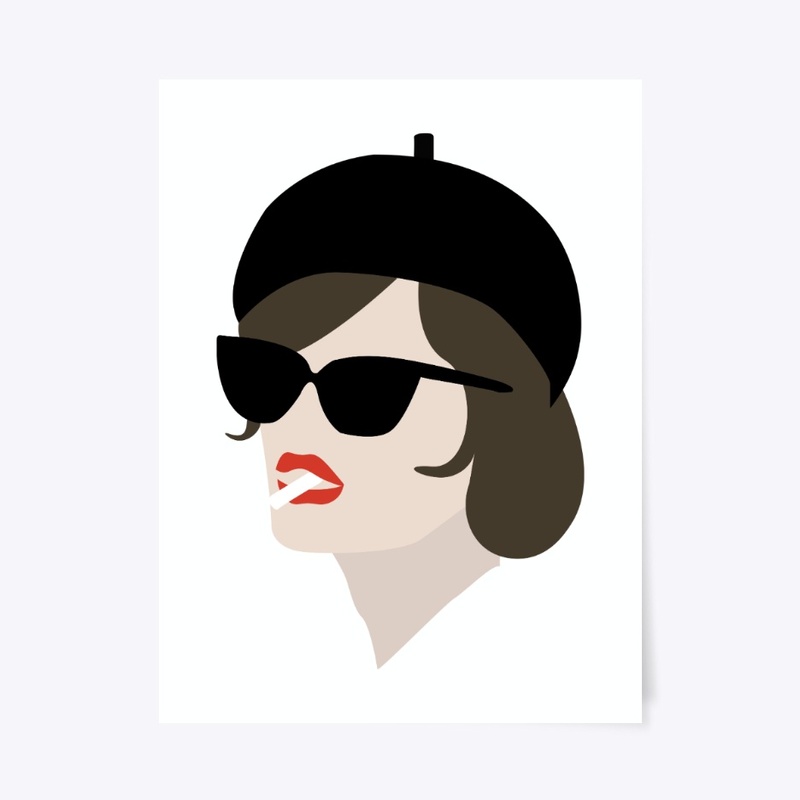 Parisian Beauty Illustration