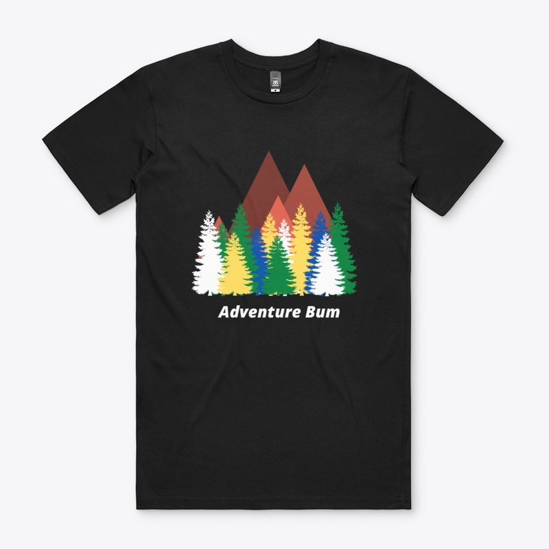 Mens T-Shirts Adventure Bum 2