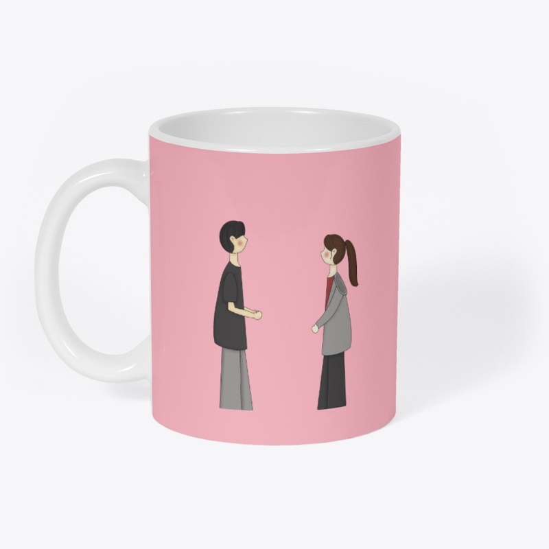 Couples Cartoon illustration Mug