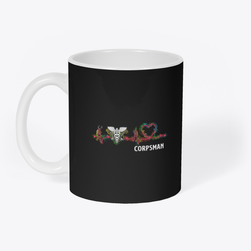 Awesome Corpsman Flame Heartbeat
