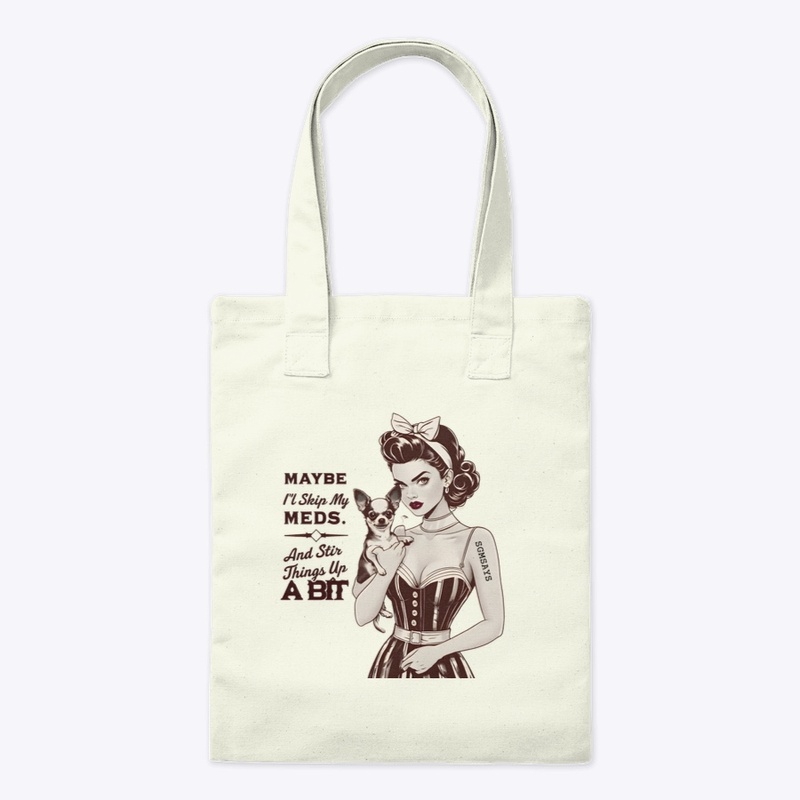 Skip My Meds - Tote Bag - Tote Bag - Tote Bag - Tote Bag