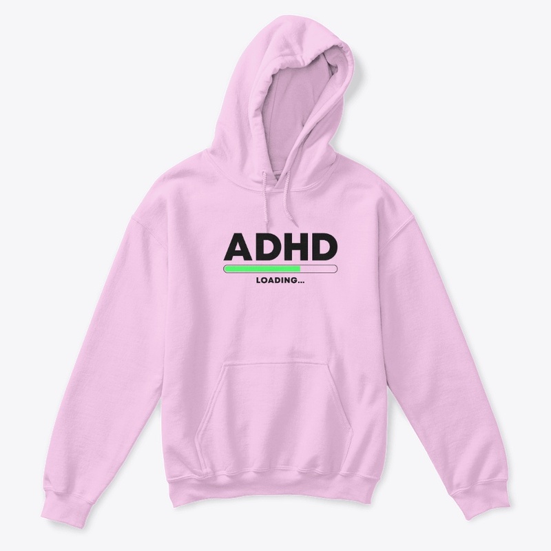 ADHD Loading... Black on White
