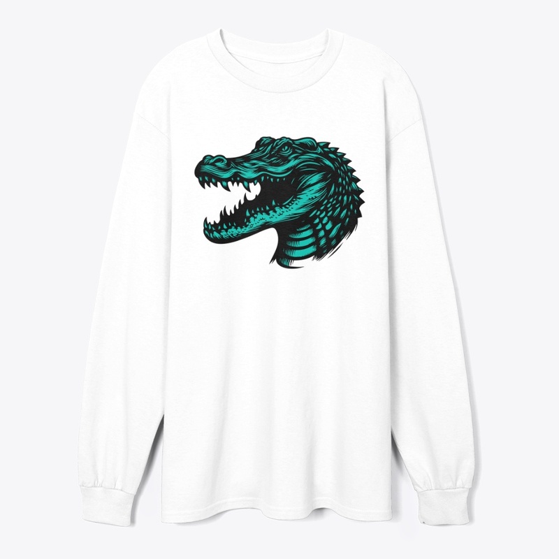 Angry Alligator Wildlife Design