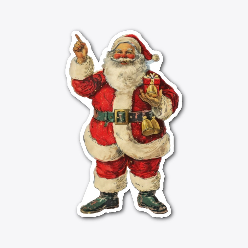 Santa Christmas Sticker