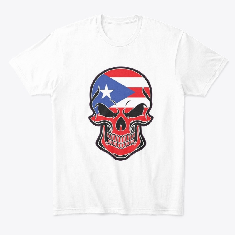 RICAN SKULL TSHIRT