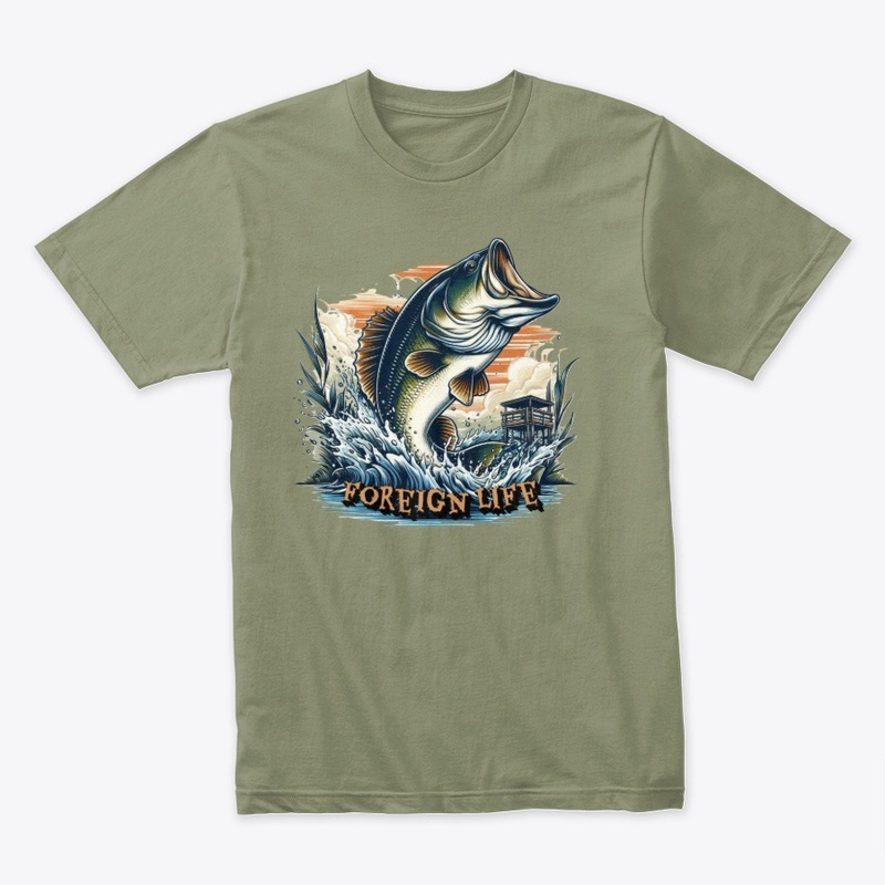 Foreign Life Large Mouth Bass 