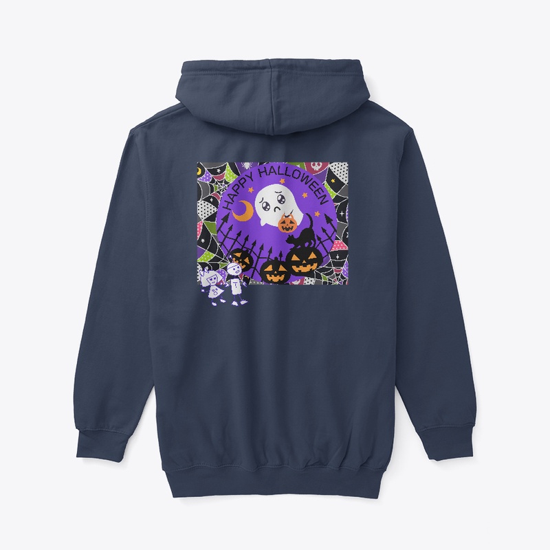 Hko and Trobot Ghost Halloween