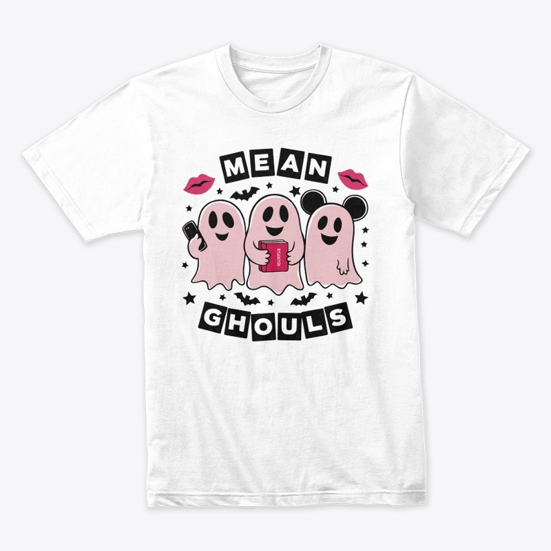 Mean Ghouls Cute Pink Ghost
