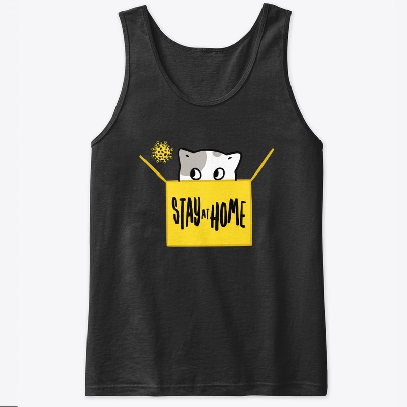 Stay at Home Cat - Funny Design