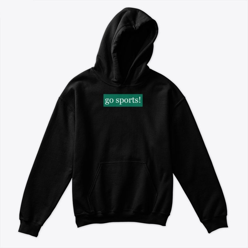 Go Sports Written in White on Green