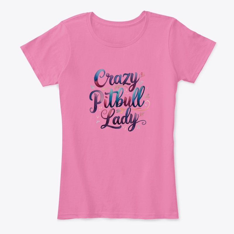 Crazy Pitbull  Lady
