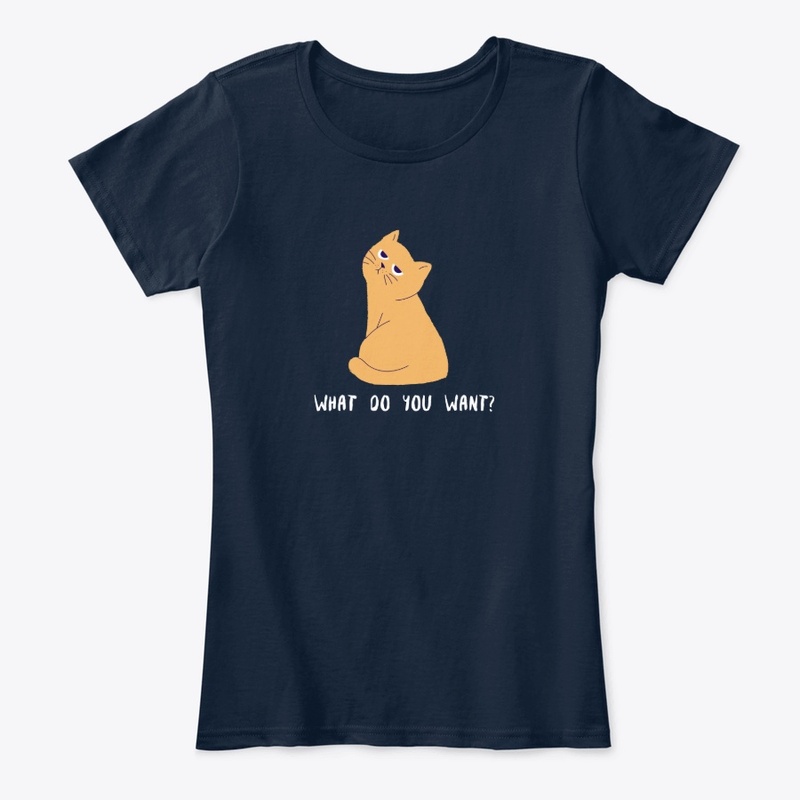 What Do You Want Cat Tee
