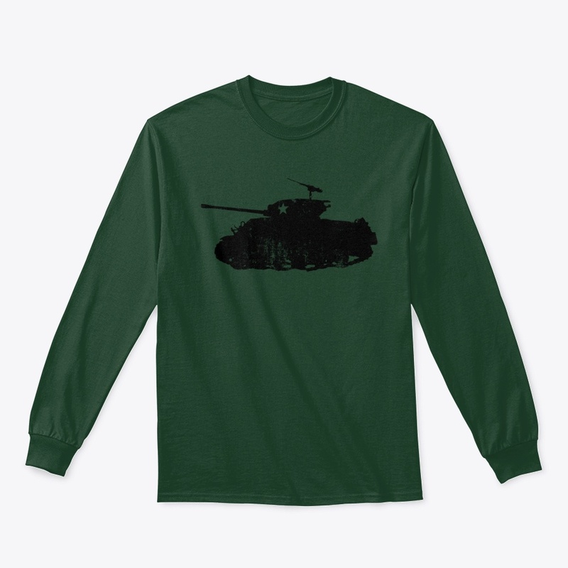 M4A3E8  Sherman Tank Men's T-Shirt