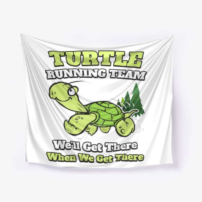 Turtle Running Team Funny Gift