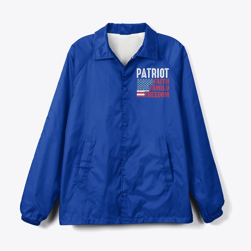 PATRIOT Faith Family Freedom BLUE
