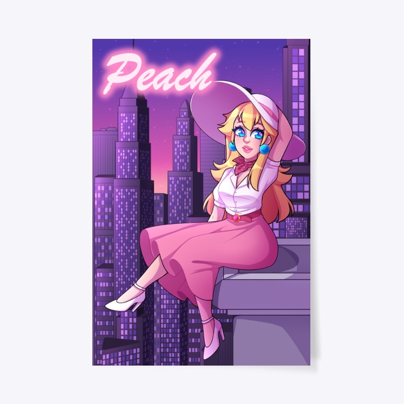 Princess Peach Summer Dress
