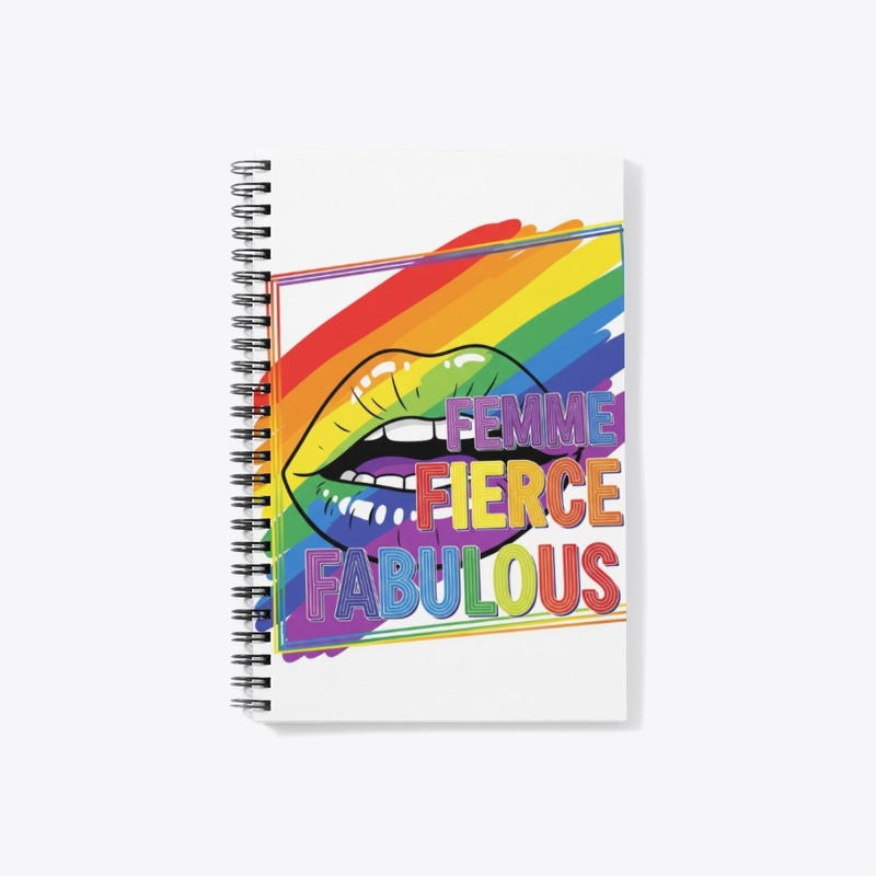 Femme Fierce Fabulous Pride Graphic