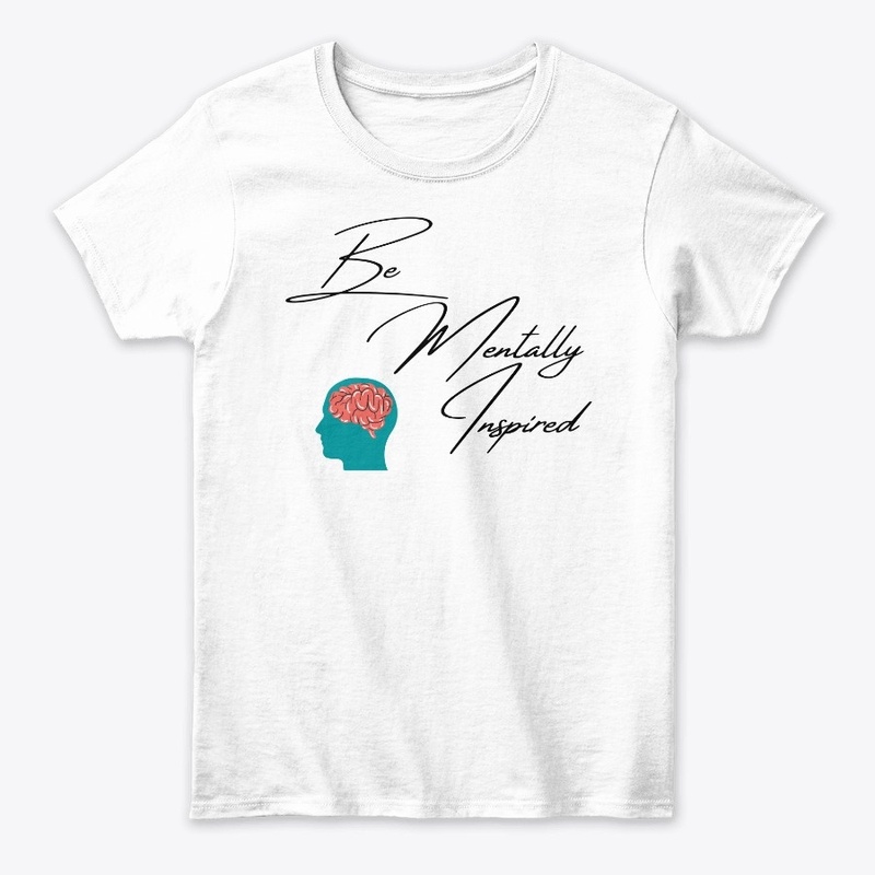 Be Mentally Inspired White Logo
