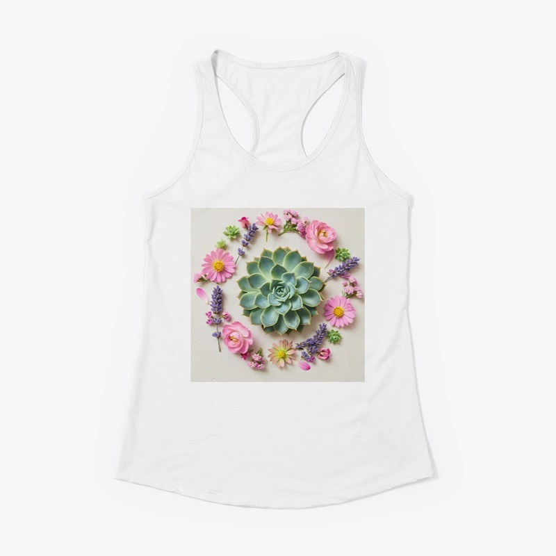 Succulent Bloom Mandala