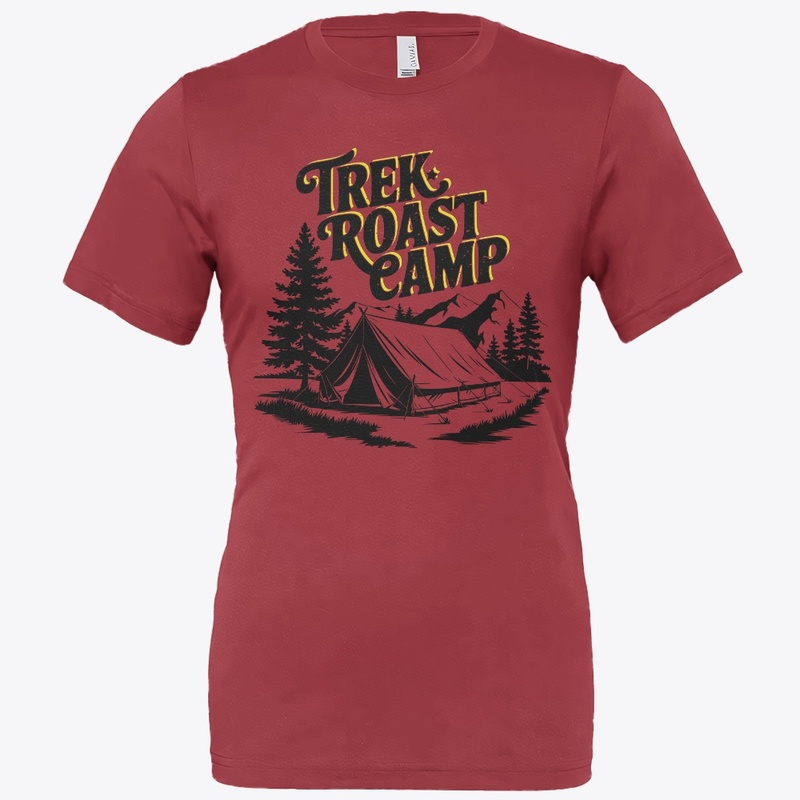 Vintage Camp Adventure T-Shirt Design.