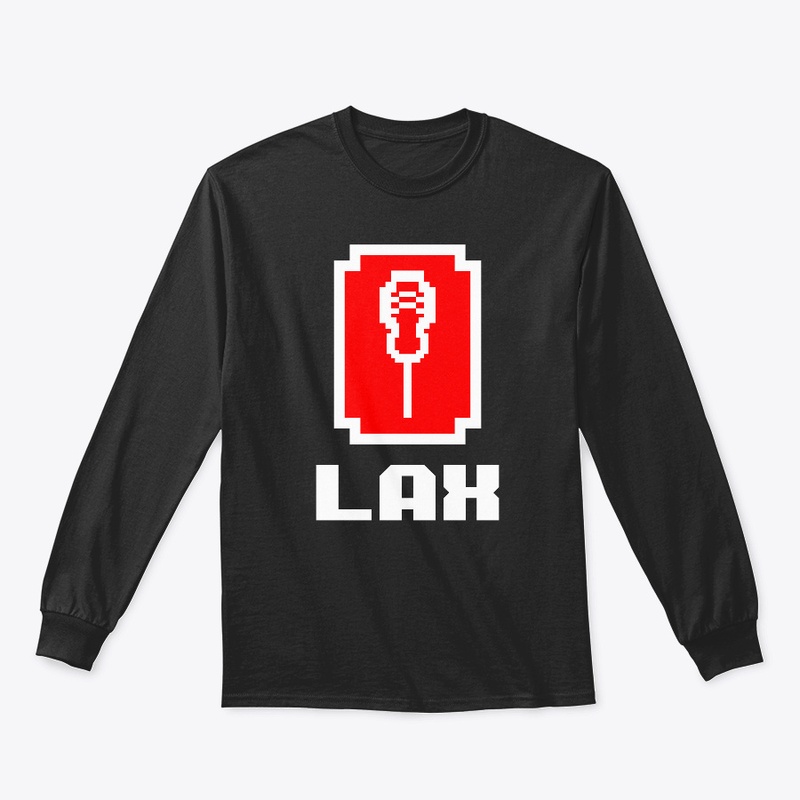 Pixel Lacrosse Red