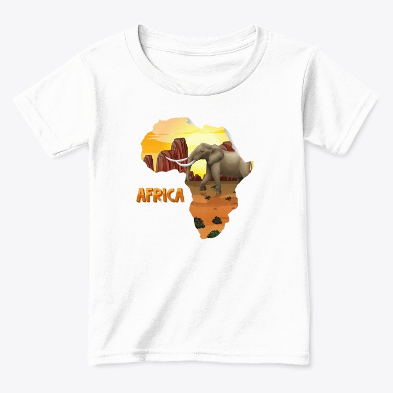 African elephant.
