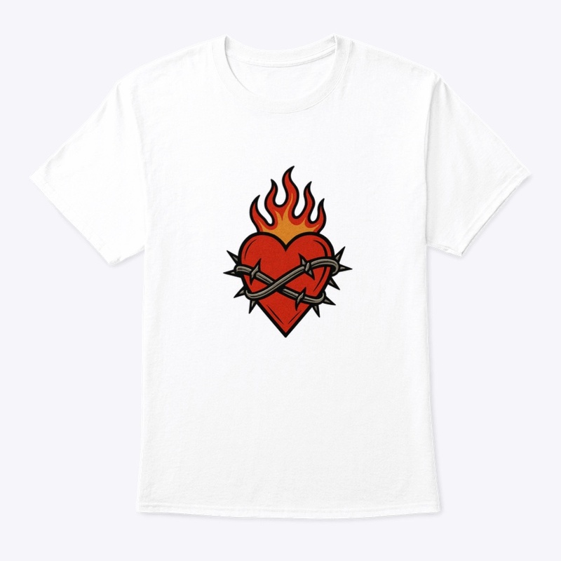 American Traditional Sacred Heart