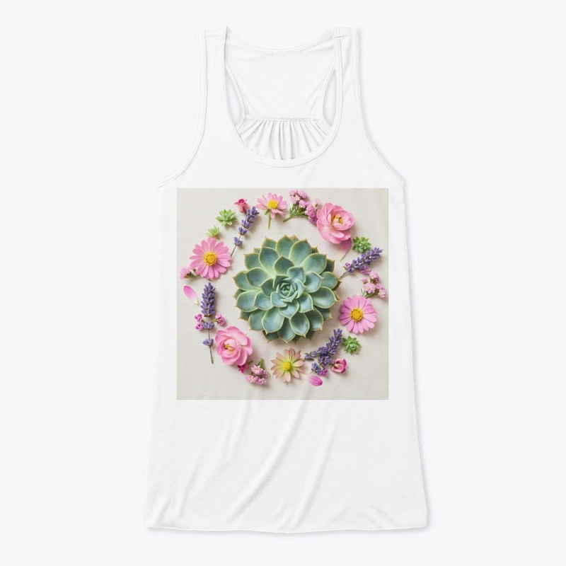 Succulent Bloom Mandala