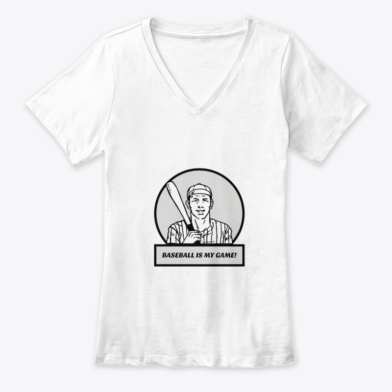 Woman baseball tee - v-style