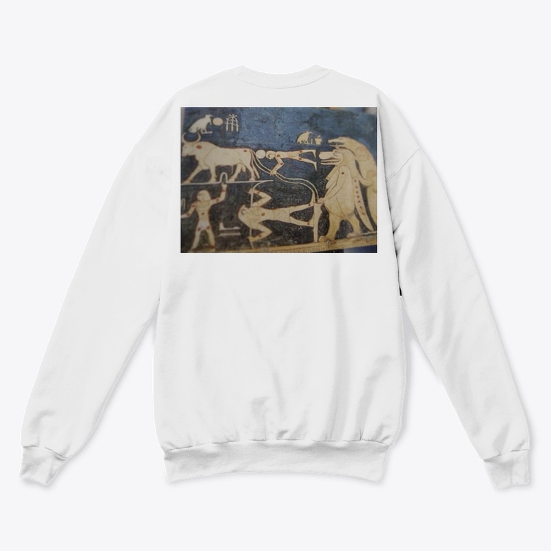 Taweret the hippo and the the tapestry 