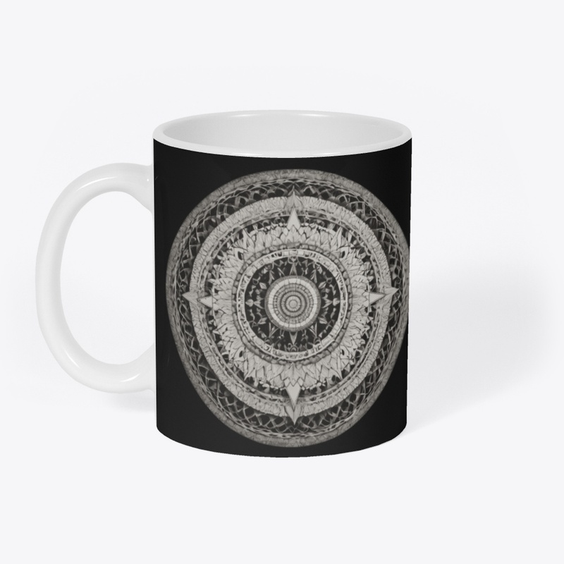 Surreal Zentangle Mandala
