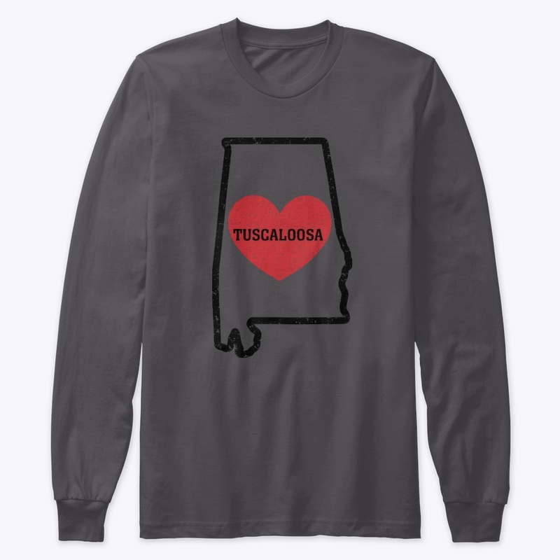 Tuscaloosa Alabama Heart Shirt City