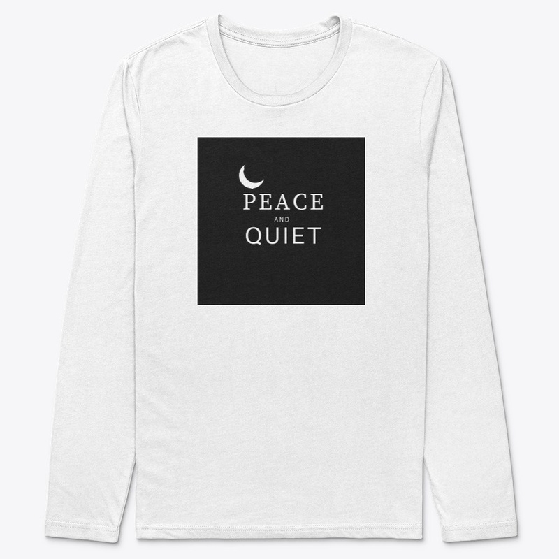 peace and quiet mask and shirts